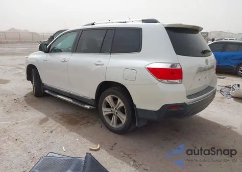 2012 Toyota Highlander Limited V6 from USA, damaged, VIN 5TDYK3EH5CS078367